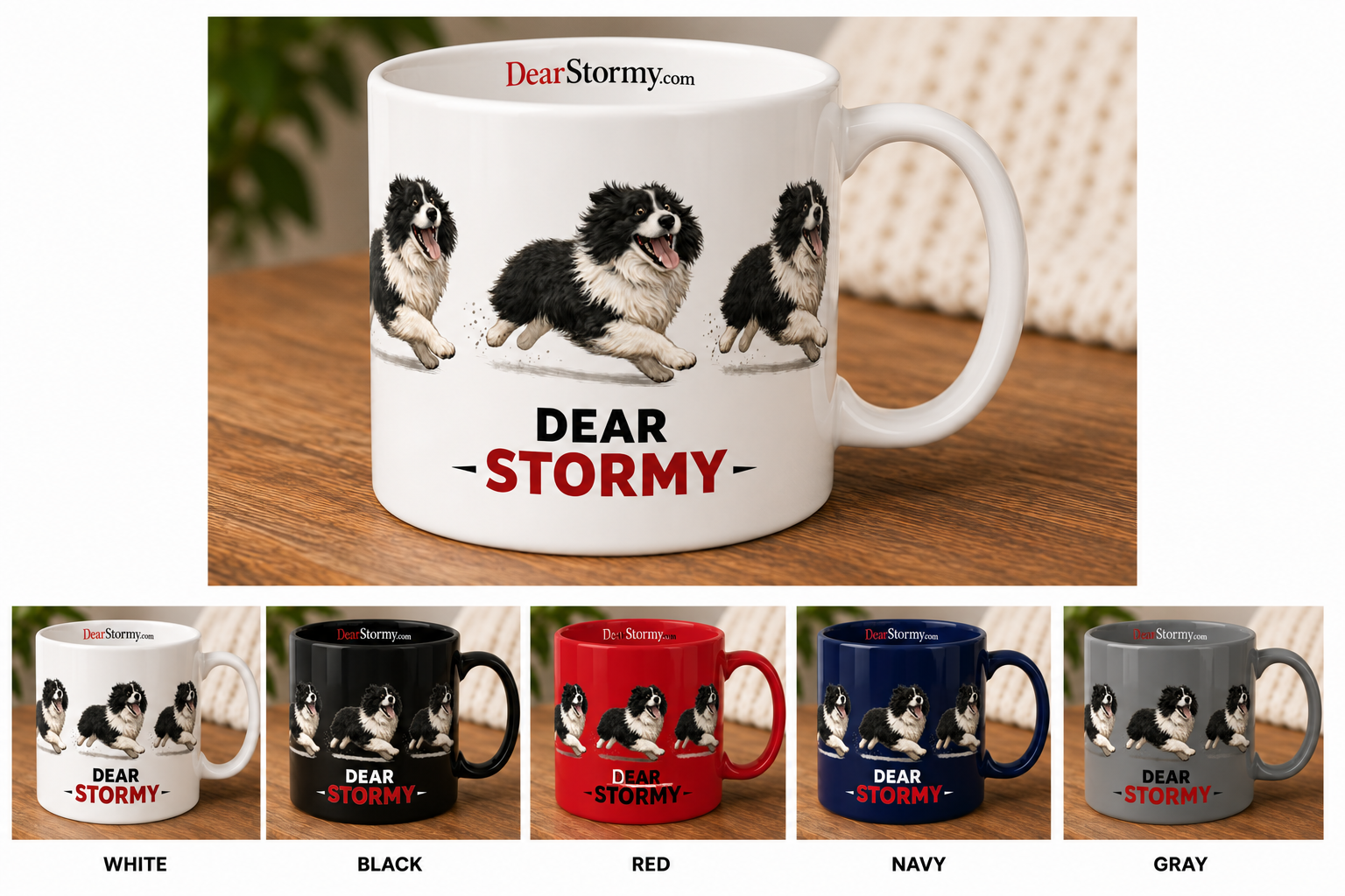 Running Stormy Mug